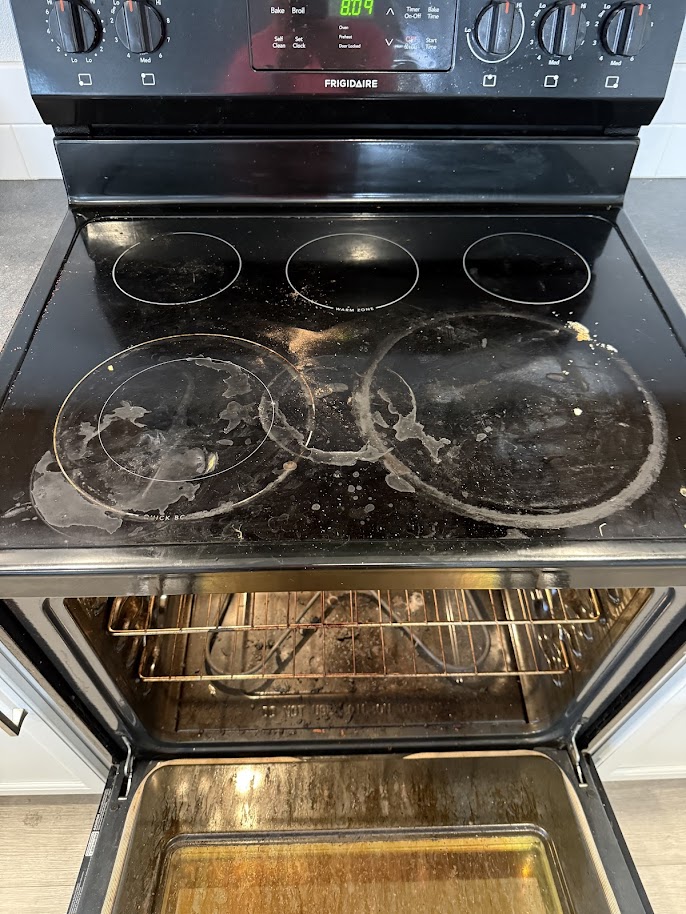 Stovetop & Oven — Before
