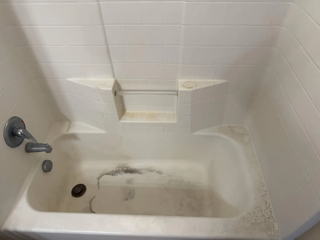 Tub & Tile Surround — Before