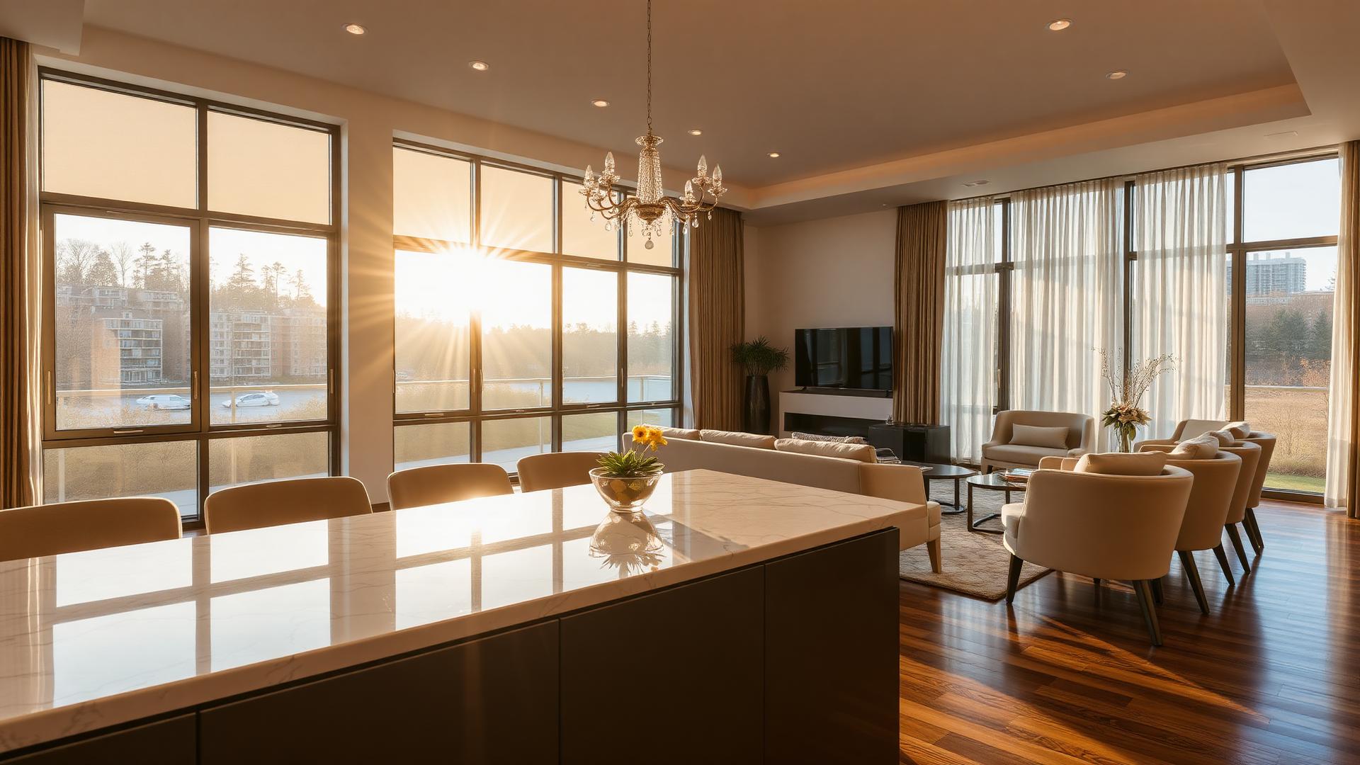 Beautiful clean home interior